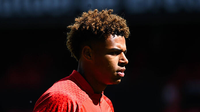 Der FC Bayern soll Ausnahmetalent Désiré Doué von Stade Rennes im Visier haben.