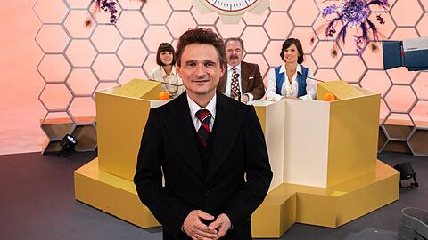 "Rosenthal": Hans Rosenthal (Florian Lukas, v.) ist 1978 einer der prominentesten Showmaster.