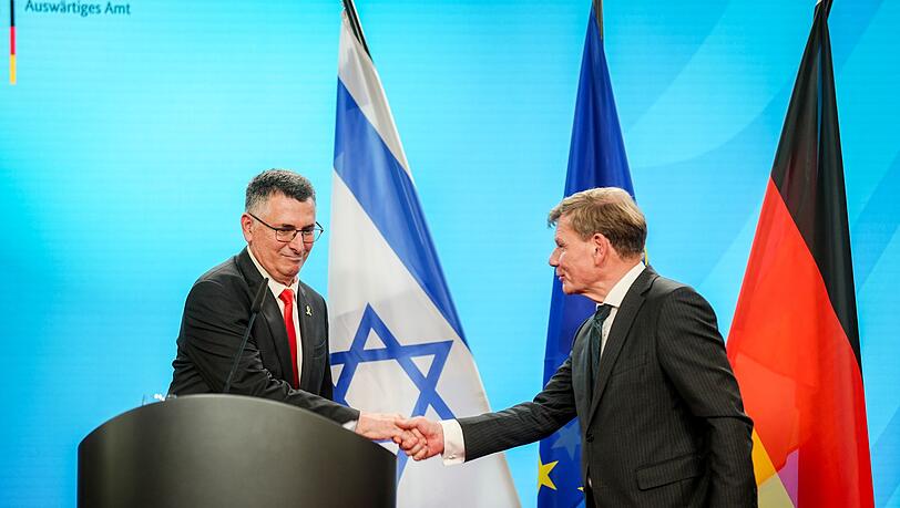 Wadephul (CDU) wird beim Treffen mit seinem israelischen Amtskollegen Gideon Saar deutlich.