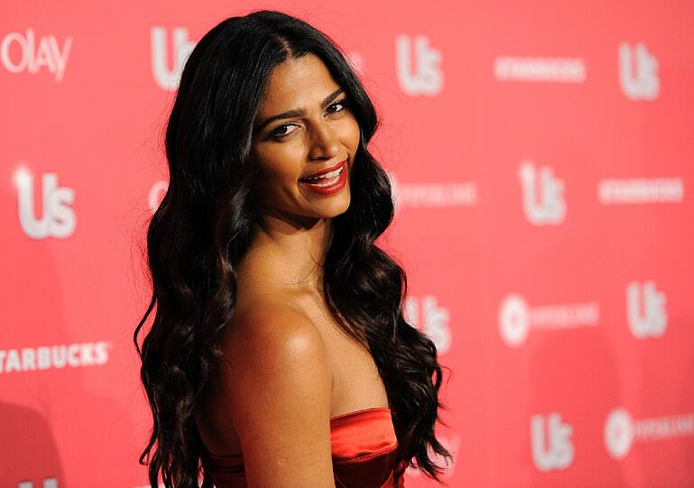 Das Lächeln einer Siegerin: Camila Alves.