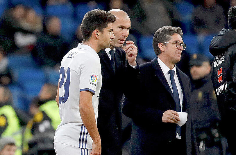 Enzo Zidane feierte im spanischen Pokal ein tolles Debüt.