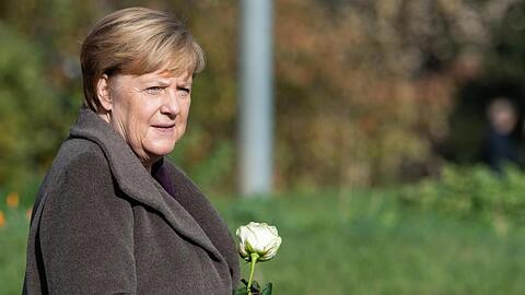 Kanzlerin Merkel gedenkt in Zwickau der zehn Todesopfer der rechtsextremen Terrorgruppe NSU.