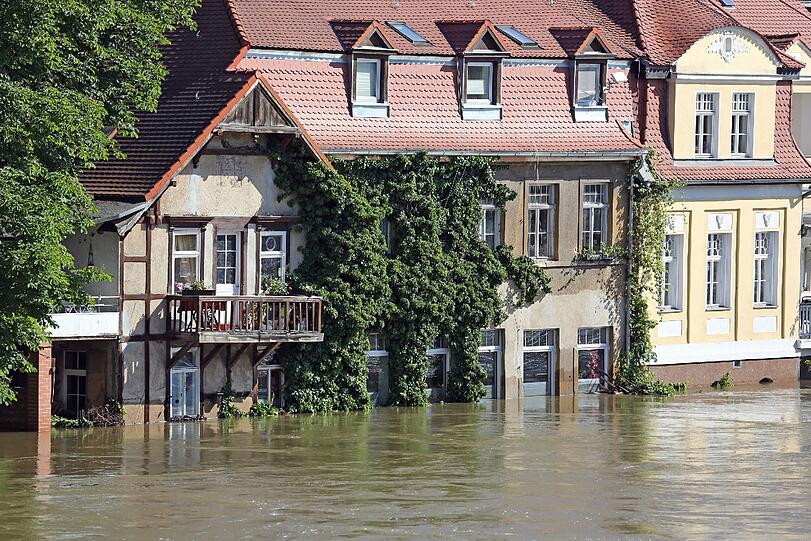 Halle, Bitterfeld: Hochwasser aktuell - Bilder aus den Katastrophengebieten in Sachsen und Sachsen-Anhalt