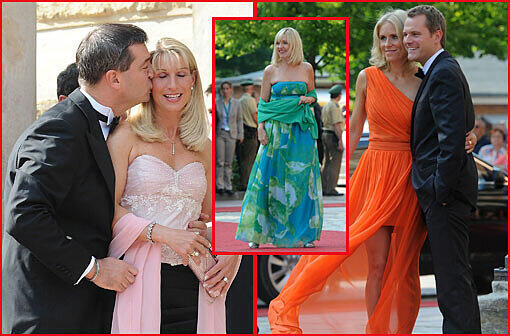 Judy Bahrs Kleid knallt, Markus Söder küsst und überhaupt ging's recht bunt zu bei der Eröffnungspremiere in Bayreuth. Die Bilder!