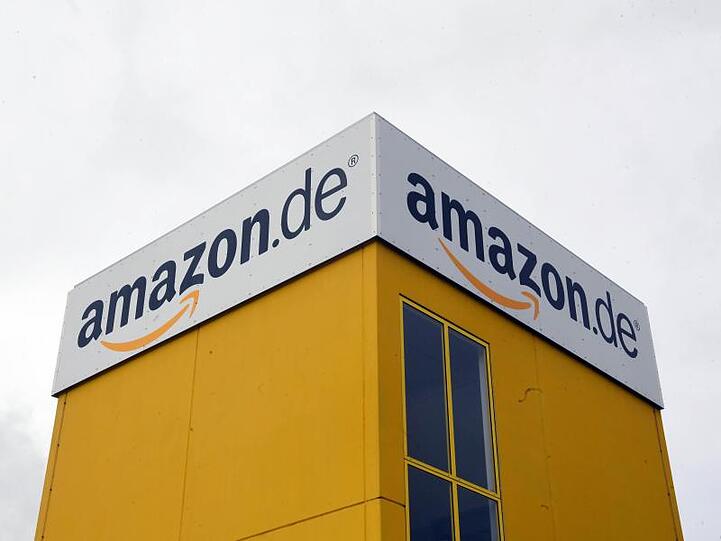 Amazon Logo. Foto: Uli Deck/Archiv
