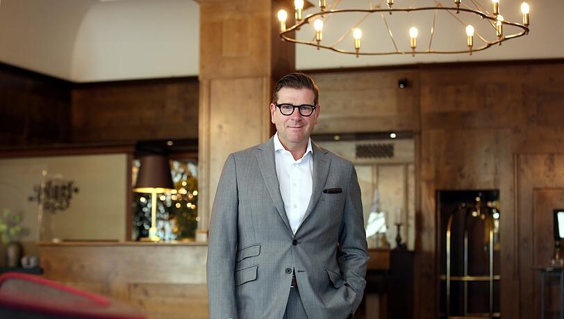 Heiko Buchta, Direktor des Platzl Hotels, ist vorsichtig optimistisch. Die Gäste kommen wieder.