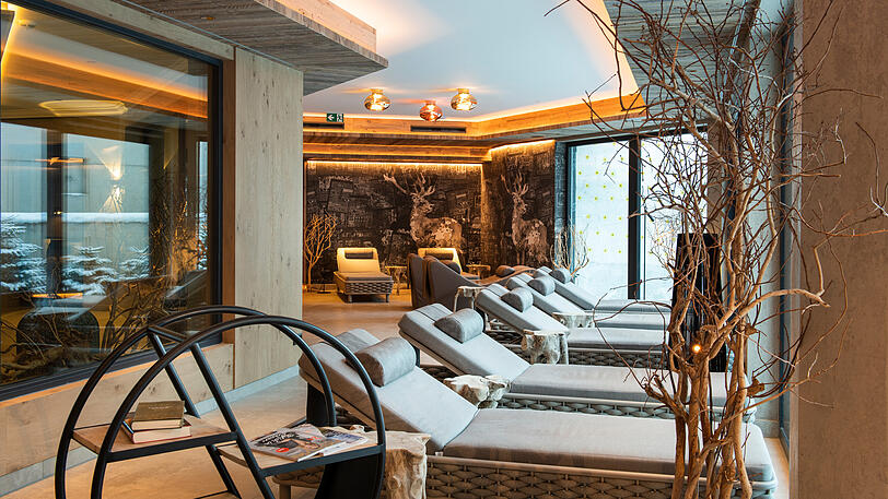 Relax Lounge Hotel das Alois in Tux im Zillertal.