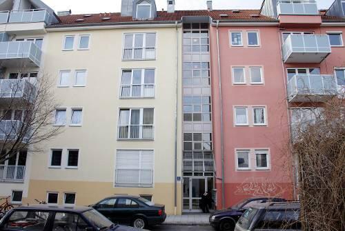 Schindlbeck wurde ermordet - in seiner Wohnung im dritten Stock dieses Hauses in der Lenggrieser Straße.