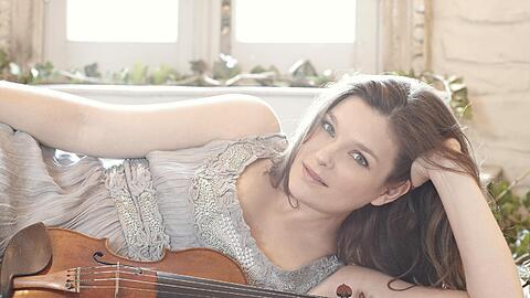 Die Geigerin Janine Jansen.