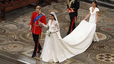 Prinz William heiratete seine Kate am 29. April 2011 in der Westminster Abbey.