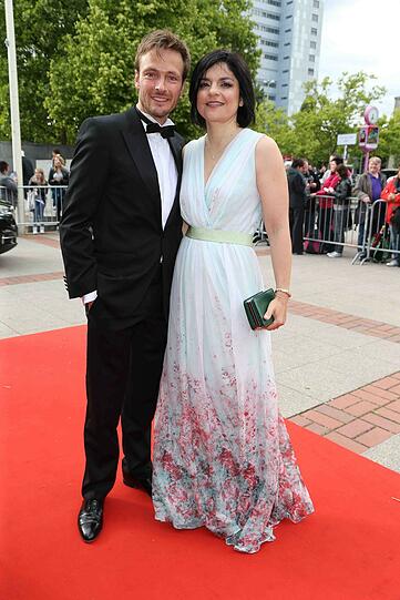 Weitere Bilder vom roten Teppich beim 65. Deutschen Filmpreis in Berlin.