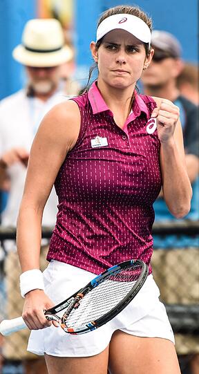 Julia Görges aus Deutschland.
