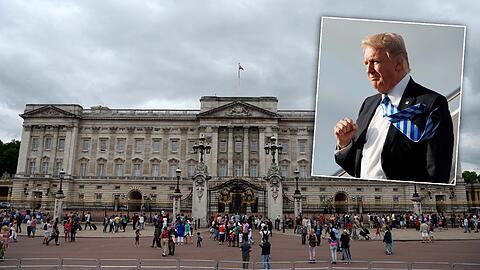 US-Präsident Trump will bald die Queen im Buckingham Palace besuchen. (Symbolbild)
