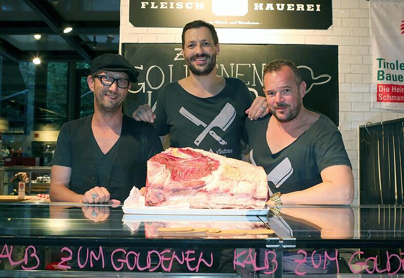 Neu in der Schranne: Tom Breiter, Marko Huth und Patrick Bertermann von der "Fleischhauerei".