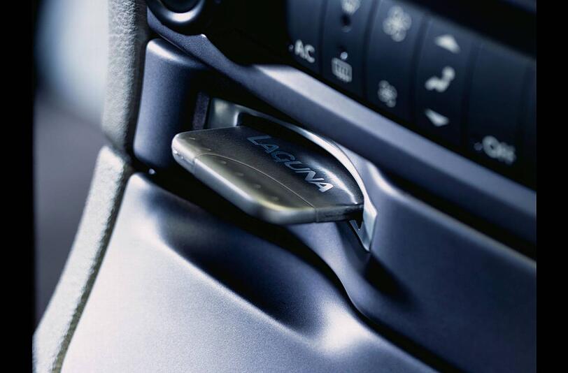 Mit Chipkarte statt Schlüssel: Zünden im Renault Laguna