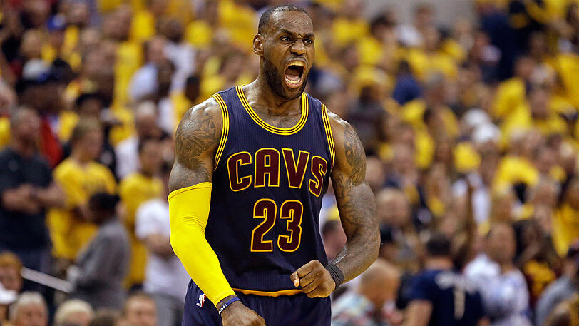 Drehte gegen die Indiana Pacers mächtig auf: LeBron James von den Cleveland Cavaliers.