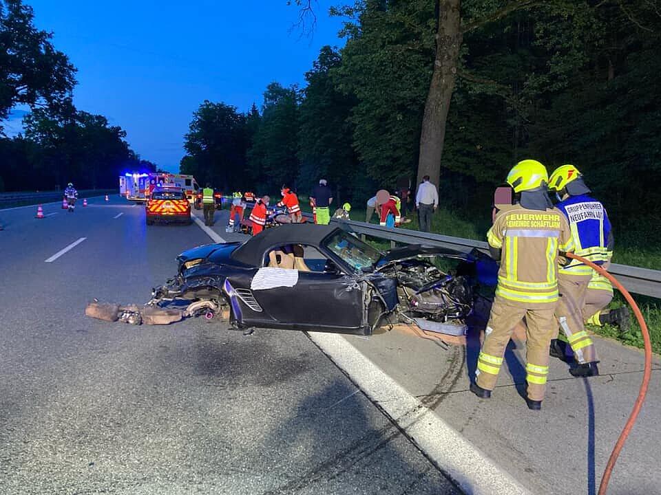 Bilder Unfall A95 Heute