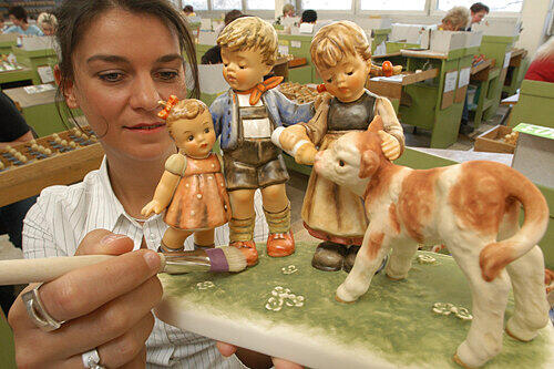 In aller Welt beliebt: Hummel-Figuren aus Rödental.