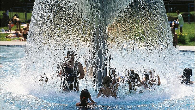 Wasserspaß im Westbad in Pasing