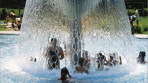 Wasserspaß im Westbad in Pasing