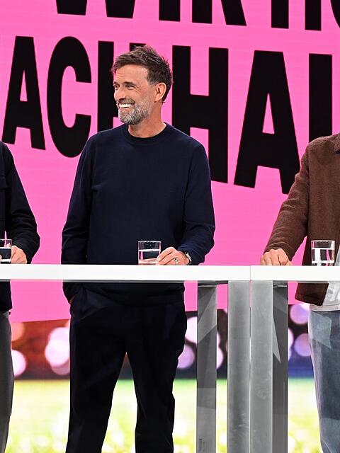 Zwei, die f&uuml;r klare Worte und vor allem Spa&szlig; am Fu&szlig;ball stehen: Ex-Bayer Thomas M&uuml;ller (l.) und Ex-Trainer J&uuml;rgen Klopp.