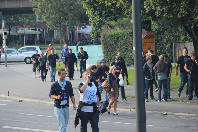 Sehen Sie hier weitere Bilder vor dem Amateurderby.