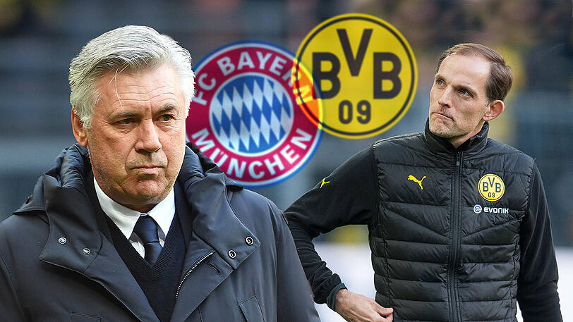 Zum Schluss gibt's noch die Statistik über bislang 115 Duelle. Bayern gewann 54 Partien. 30 Mal spielten sie Unentschieden und 31 Mal war Dortmund erfolgreich.