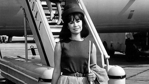 Astrud Gilberto im Jahr 1965 in London.