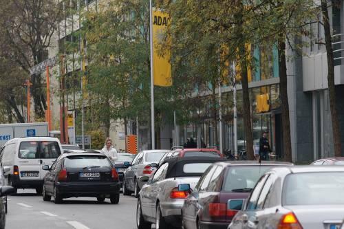 Das ADAC-Prüfzetrum in der Ridlerstraße: Hier kam es zum Verkehrs-Chaos.