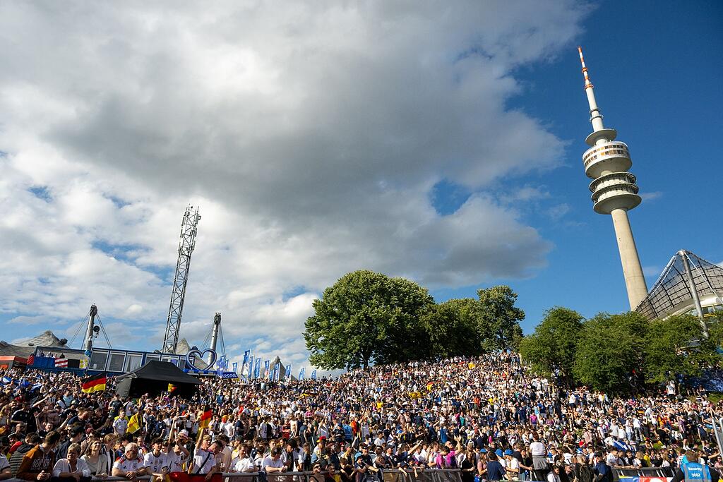 München: Wann Sie heute fürs Public Viewing im Biergarten sein sollten