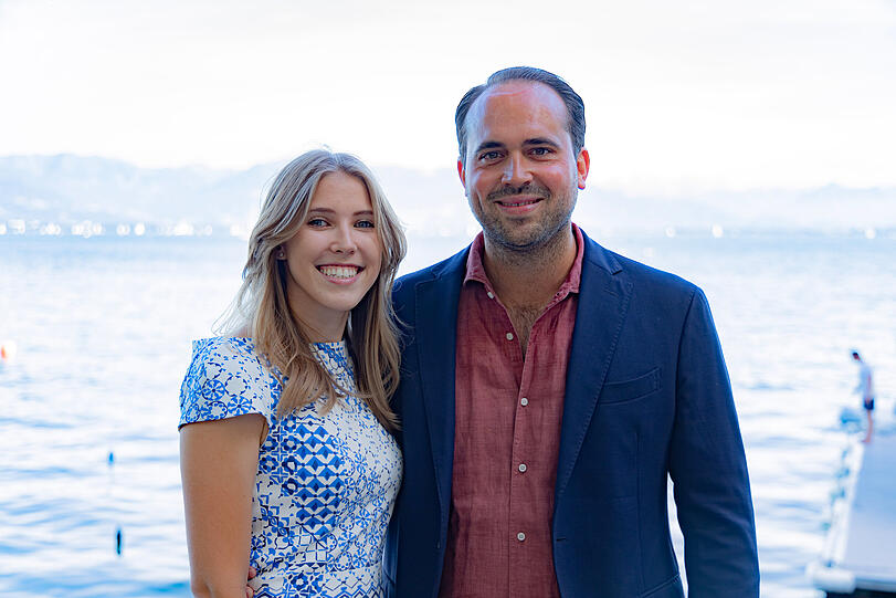 Thomas Mang mit Freundin Zoe