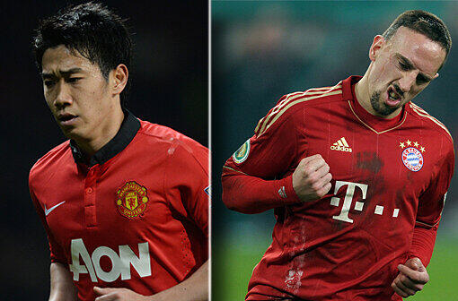 KAGAWA - RIBERY: Punkt für Bayern. Stand: 2:8