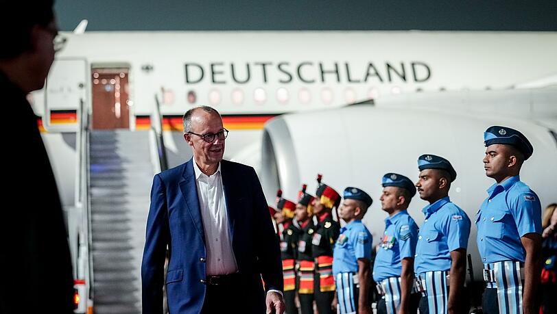 Dass Modi den Kanzler in seiner Heimatregion empf&auml;ngt, wird als Zeichen besonderer Wertsch&auml;tzung gesehen.