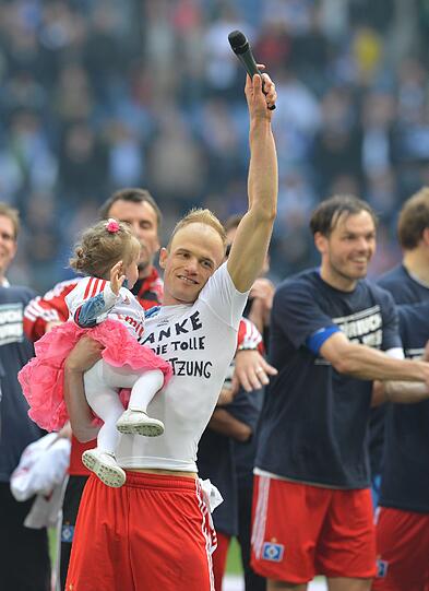 David Jarolim mit seiner Ella.