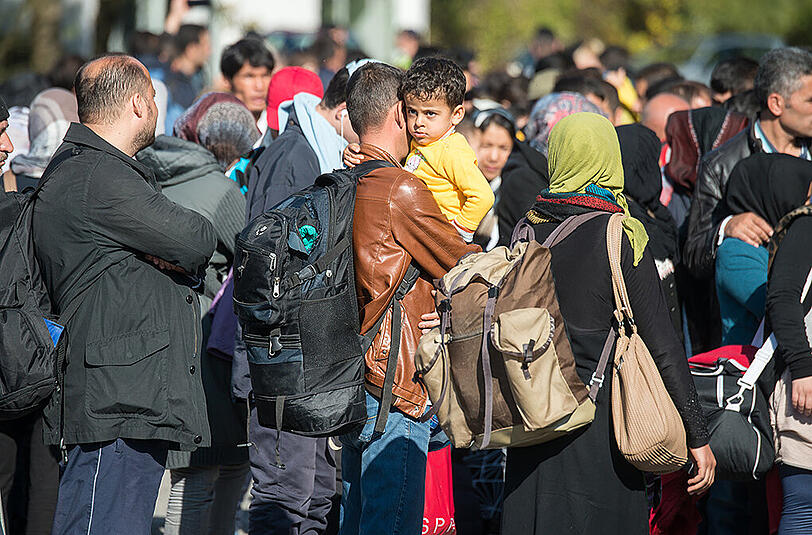Die Flüchtlingssituation an der deutsch-österreichischen Grenze ist dramatisch.