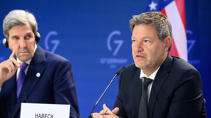 Bundeswirtschaftsminister Robert Habeck von den Grünen.