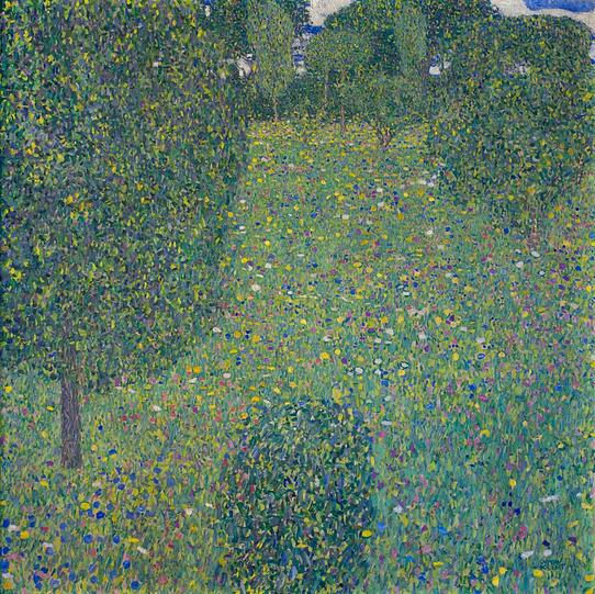 Auch eine Blumenwiese von Gustav Klimt kommt zur Versteigerung - mindestens 80 Millionen Dollar sollte das um 1908 entstandene Gemälde erreichen. Auch eine Blumenwiese von Gustav Klimt kommt zur Versteigerung - mindestens 80 Millionen Dollar sollte das um 1908 entstandene Gemälde erreichen.