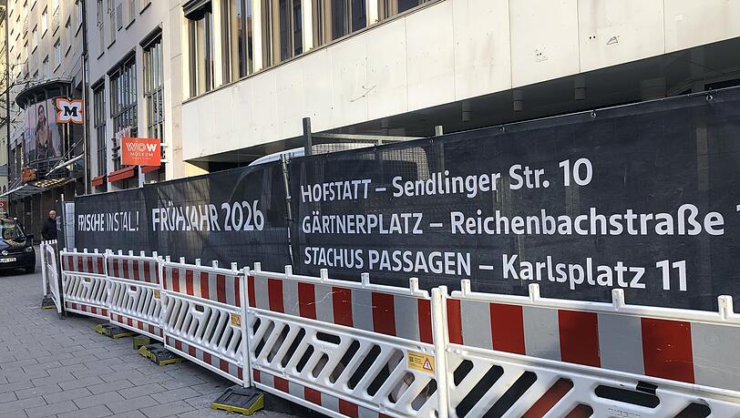 Auch an anderen Orten in M&uuml;nchen betreibt van Dungen Superm&auml;rkte &ndash; etwa in der Hofstatt.