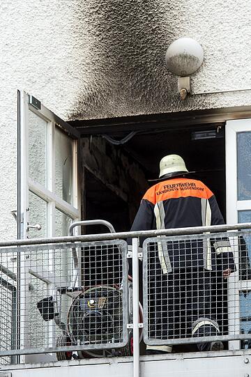 ...und blieben trotz der starken Rauchentwicklung unverletzt.