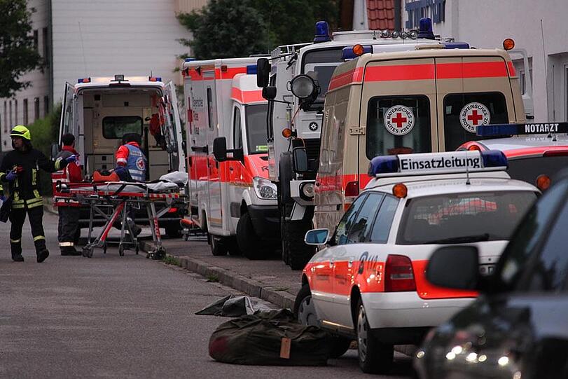 Die Bilder vom Feuerwehreinsatz in Waldkraiburg.