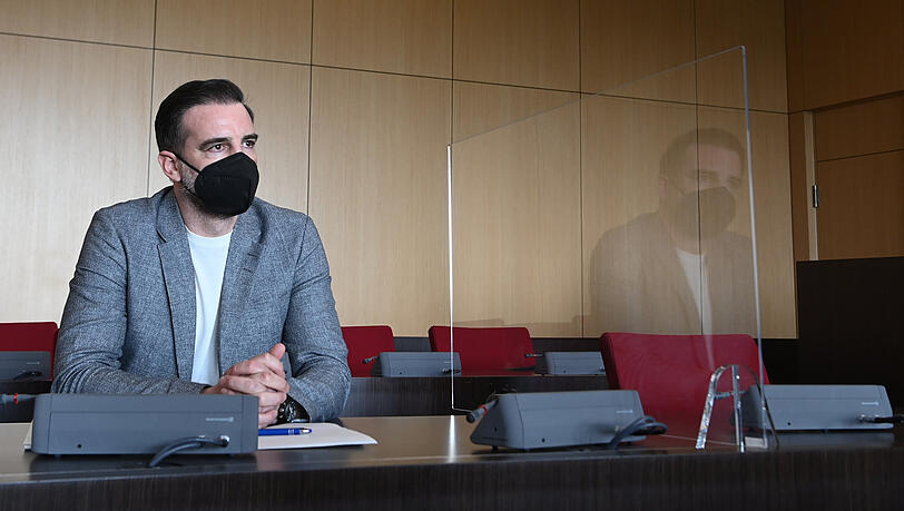 Christoph Metzelder am Donnerstag im Düsseldorfer Amtsgericht.