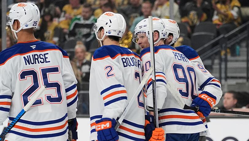 Die Oilers erzielten vier Treffer in Las Vegas - das reichte zum Sieg.