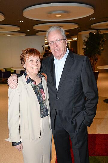 Wilfried Spronk mit Frau Regine