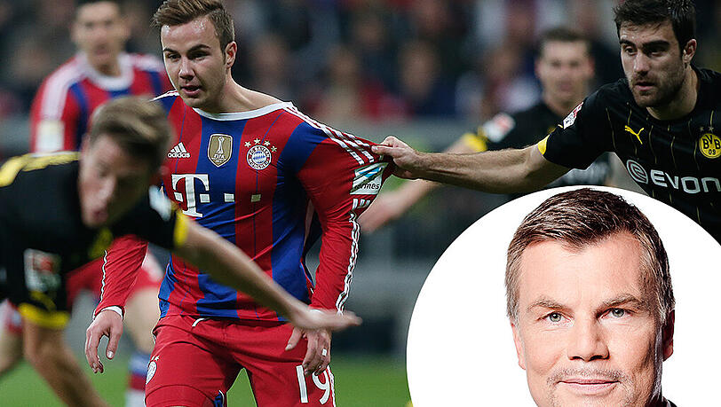 Thomas Helmer spielte von 1986 bis 1992 für Dortmund, anschließend bis 1999 für den FC Bayern. Thomas Helmer spielte von 1986 bis 1992 für Dortmund, anschließend bis 1999 für den FC Bayern.