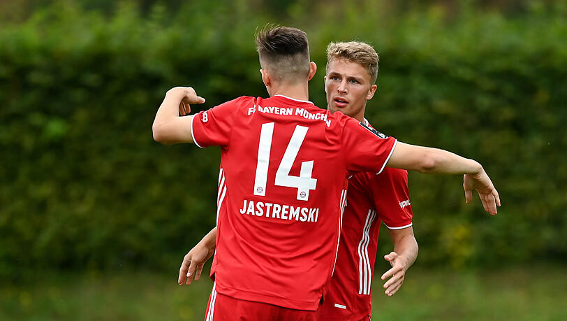 Lenn Jastremski und Fiete Arp sollen bei den kleinen Bayern in der kommenden Saison für Torgefahr sorgen.