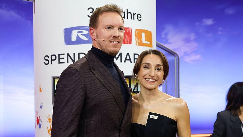 Julian Nagelsmann mit seiner Partnerin Lena im vergangenen Jahr. Julian Nagelsmann mit seiner Partnerin Lena im vergangenen Jahr.