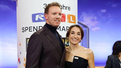 Julian Nagelsmann mit seiner Partnerin Lena im vergangenen Jahr.