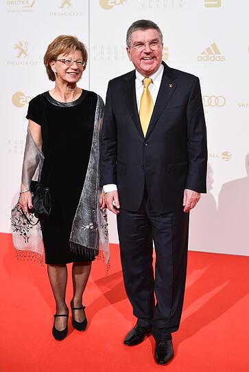 IOC-Präsident Thomas Bach und seine Frau Claudia
