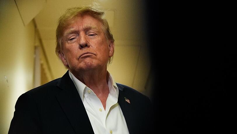 Trump spielt Gefahren von KI herunter. (Archivbild) Trump spielt Gefahren von KI herunter. (Archivbild)