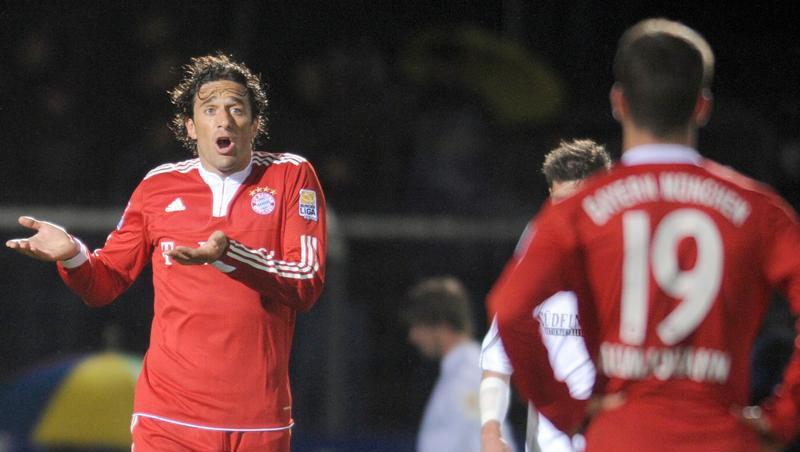 Luca Toni und Alexander Baumjohann.